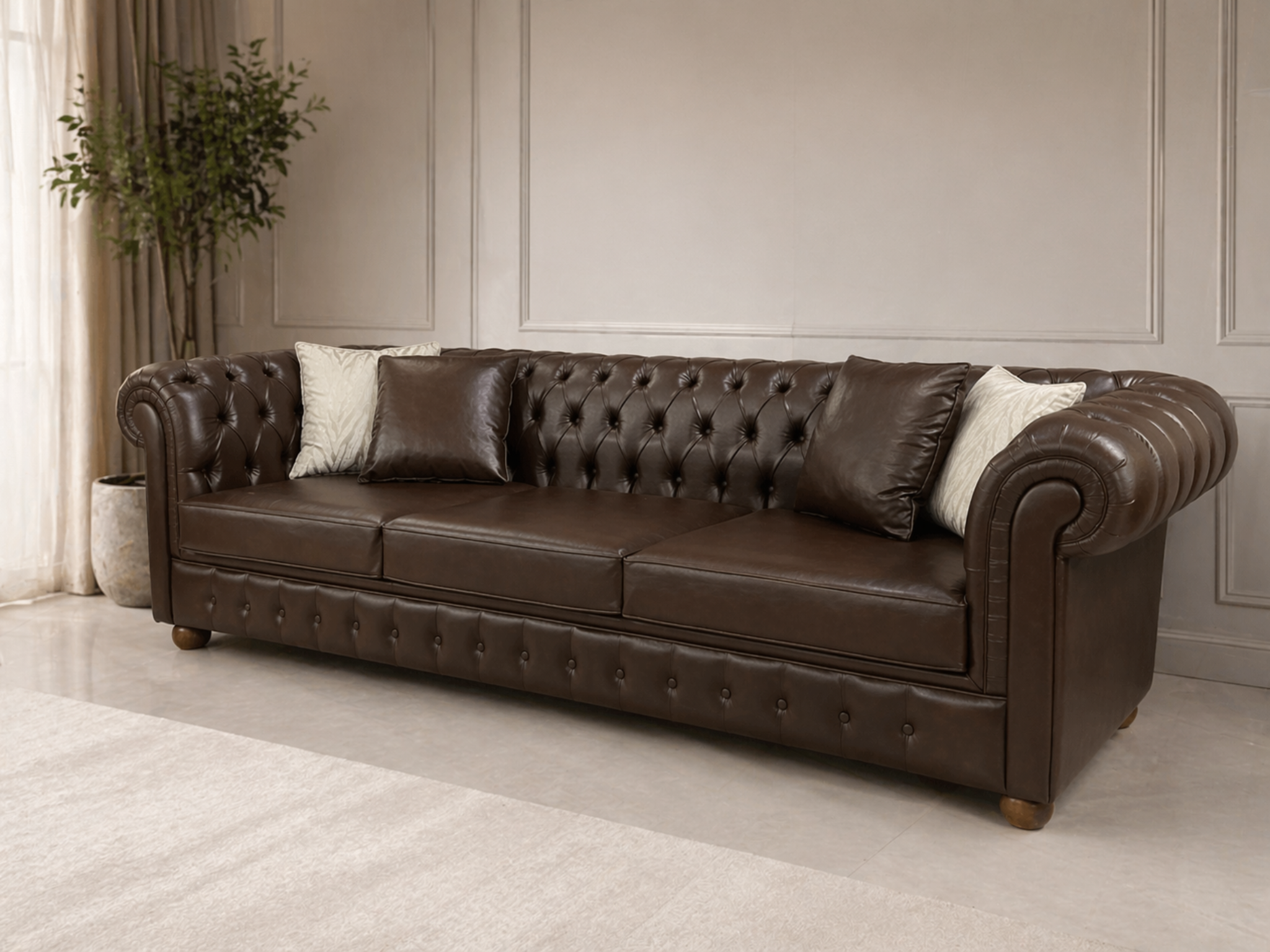 Chester koltuk döşeme uygulaması