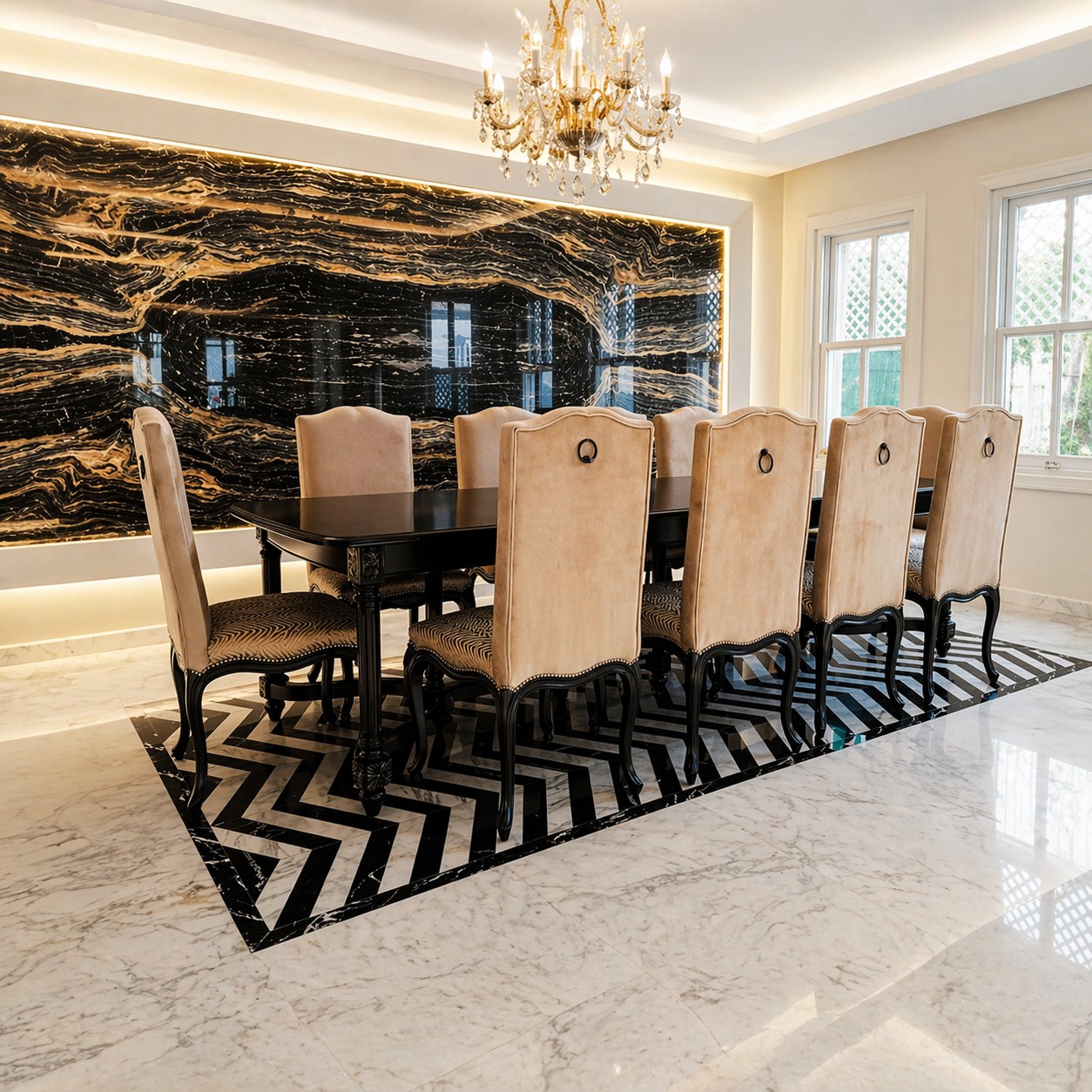 Atölye Oğuz berjer döşeme Instagram çalışması